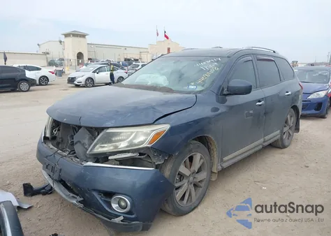2016 Nissan Pathfinder Platinum from USA, damaged, VIN 5N1AR2MNXGC637557